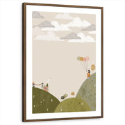 framed-print-brown-walnut-matted
