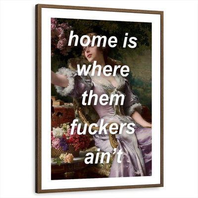 framed-print-brown-walnut-matted