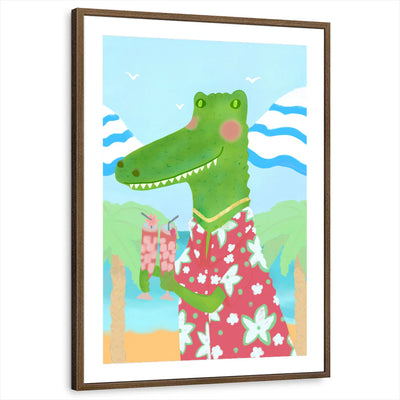 framed-print-brown-walnut-matted