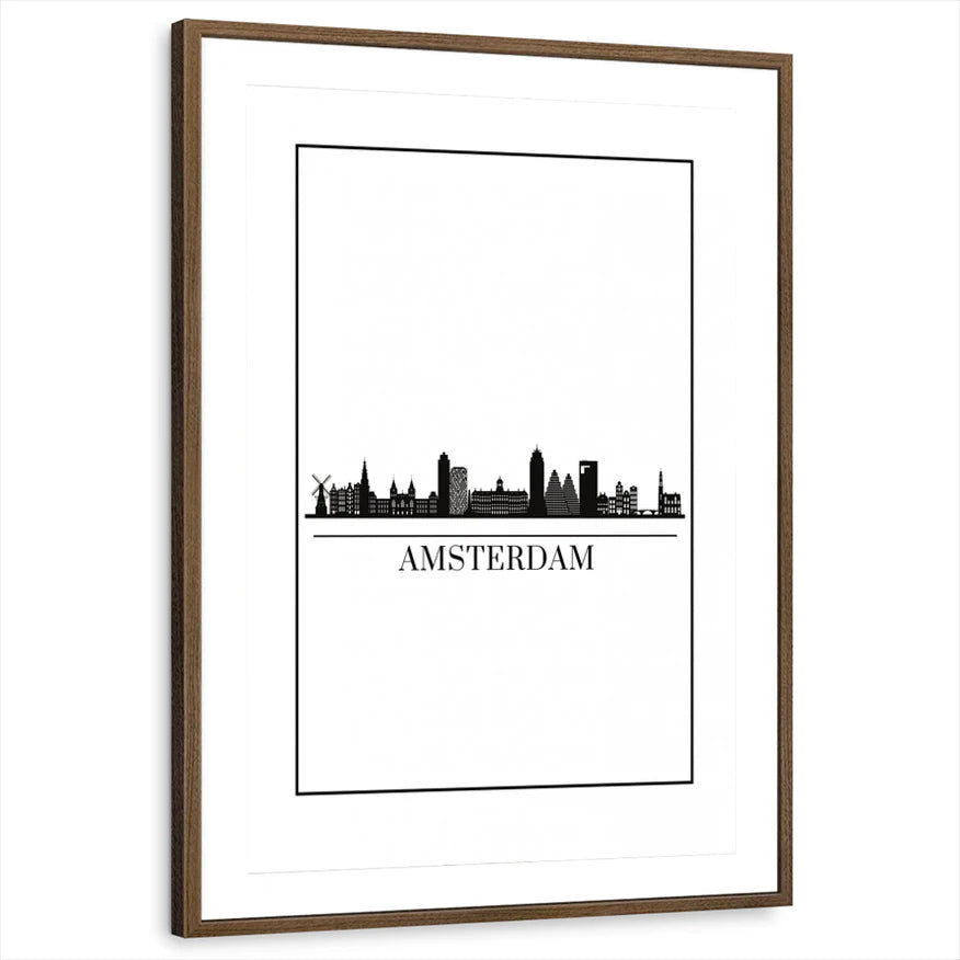 framed-print-brown-walnut-matted