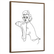 framed-print-brown-walnut-matted