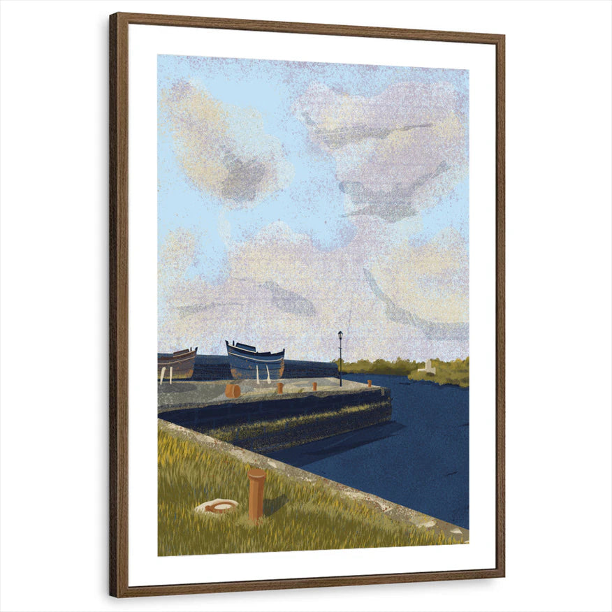 framed-print-brown-walnut-matted