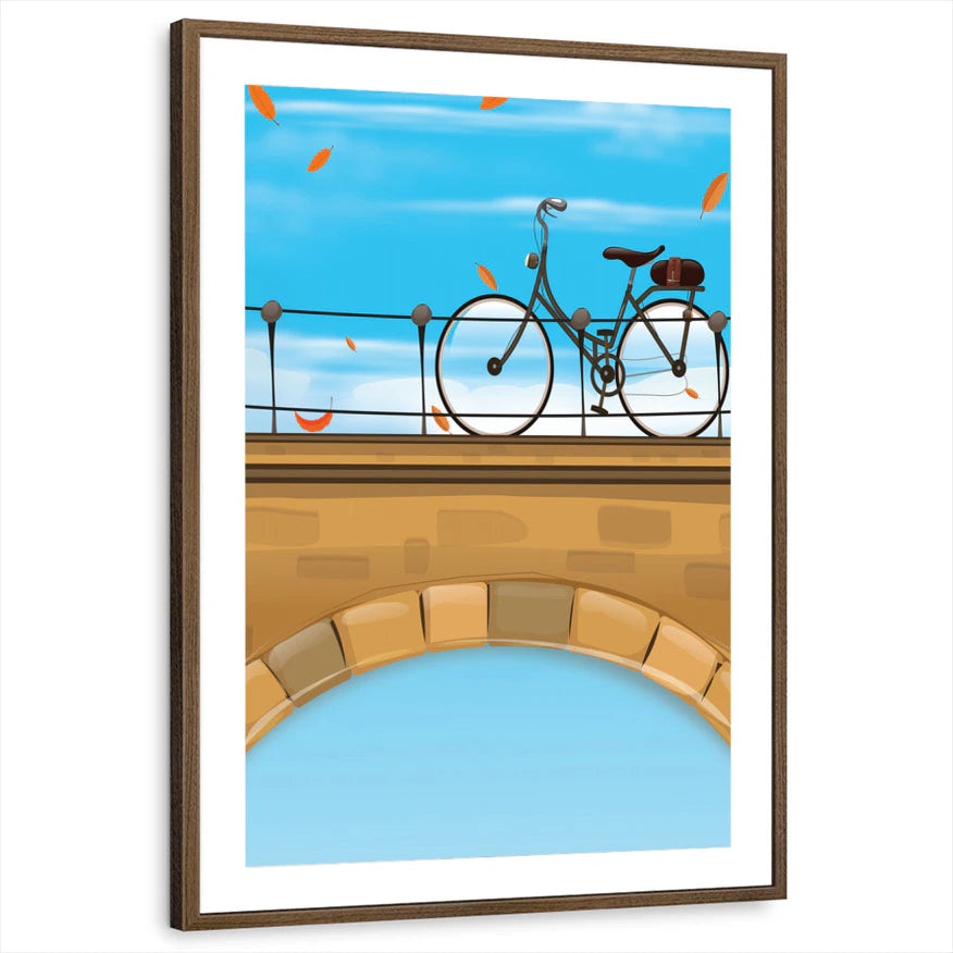framed-print-brown-walnut-matted
