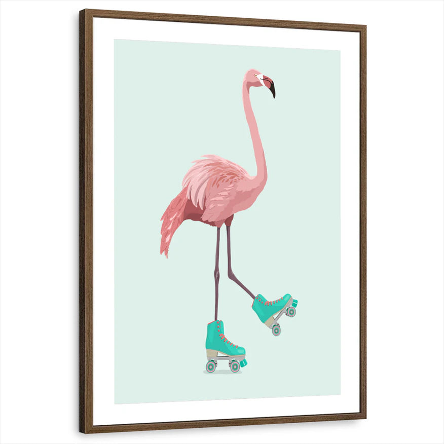 framed-print-brown-walnut-matted