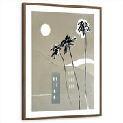 framed-print-brown-walnut-matted