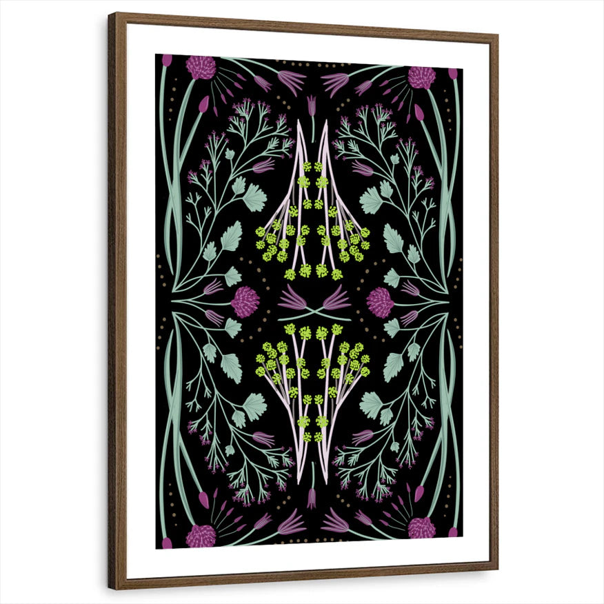 framed-print-brown-walnut-matted