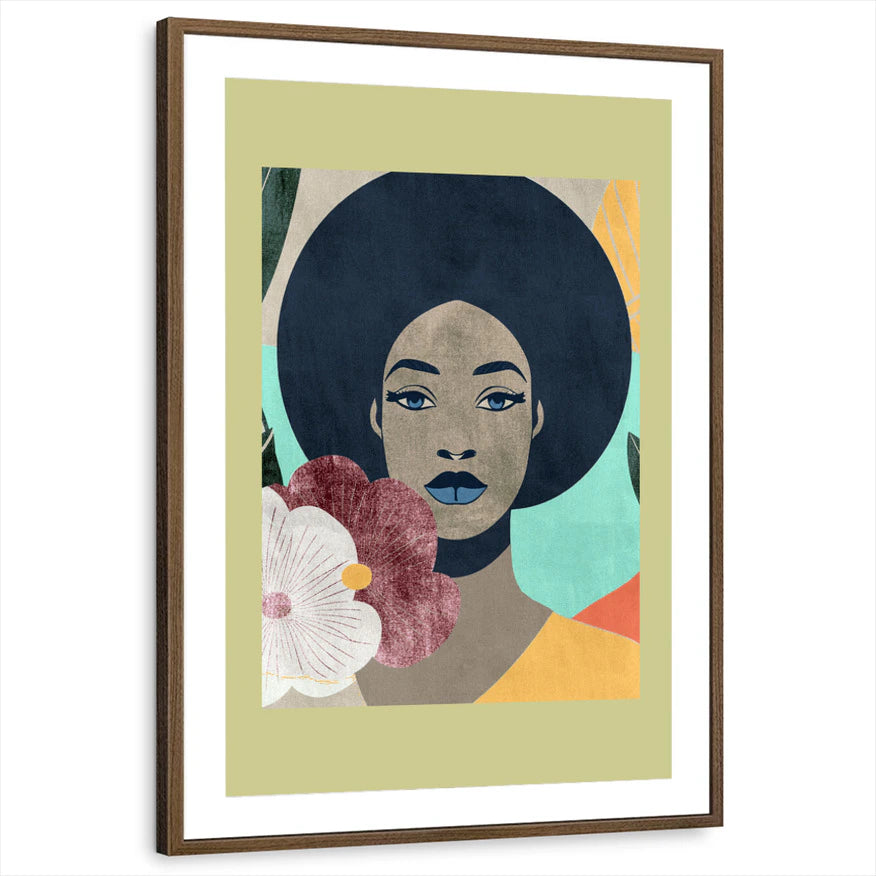 framed-print-brown-walnut-matted