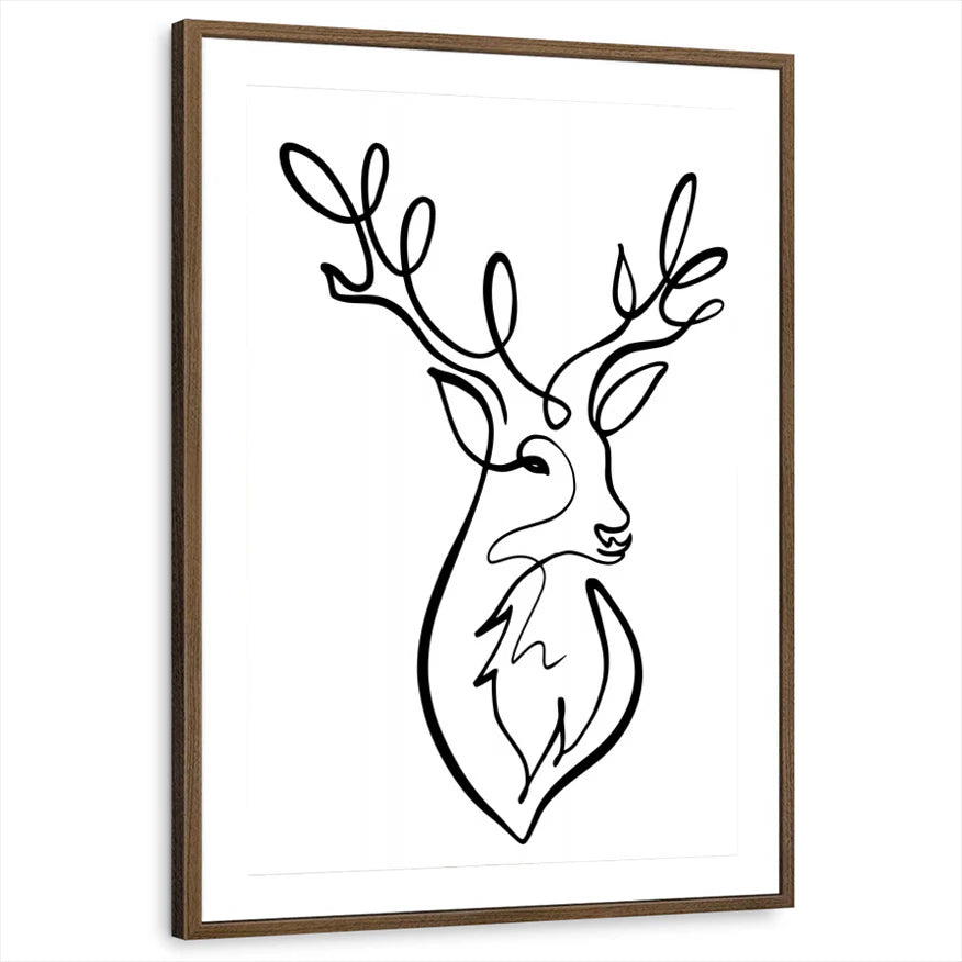 framed-print-brown-walnut-matted