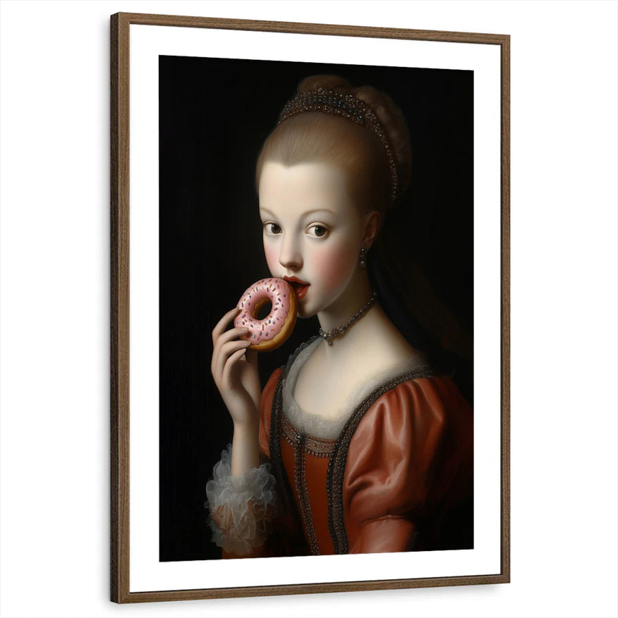 framed-print-brown-walnut-matted