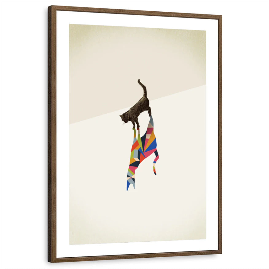 framed-print-brown-walnut-matted