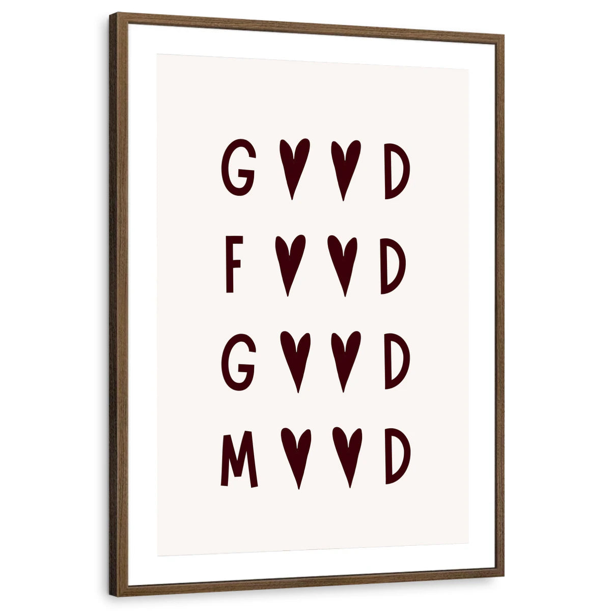 framed-print-brown-walnut-matted