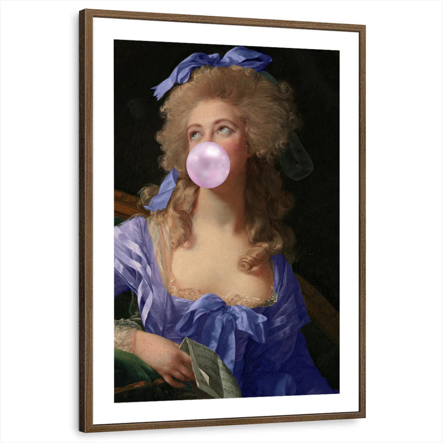framed-print-brown-walnut-matted