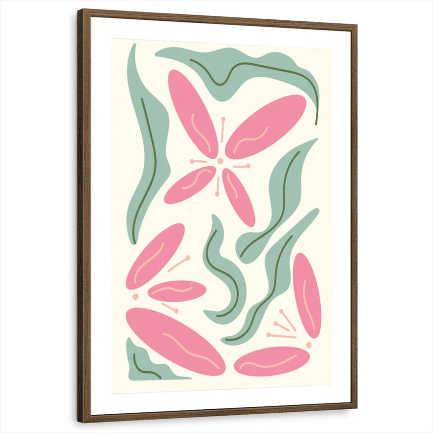 framed-print-brown-walnut-matted