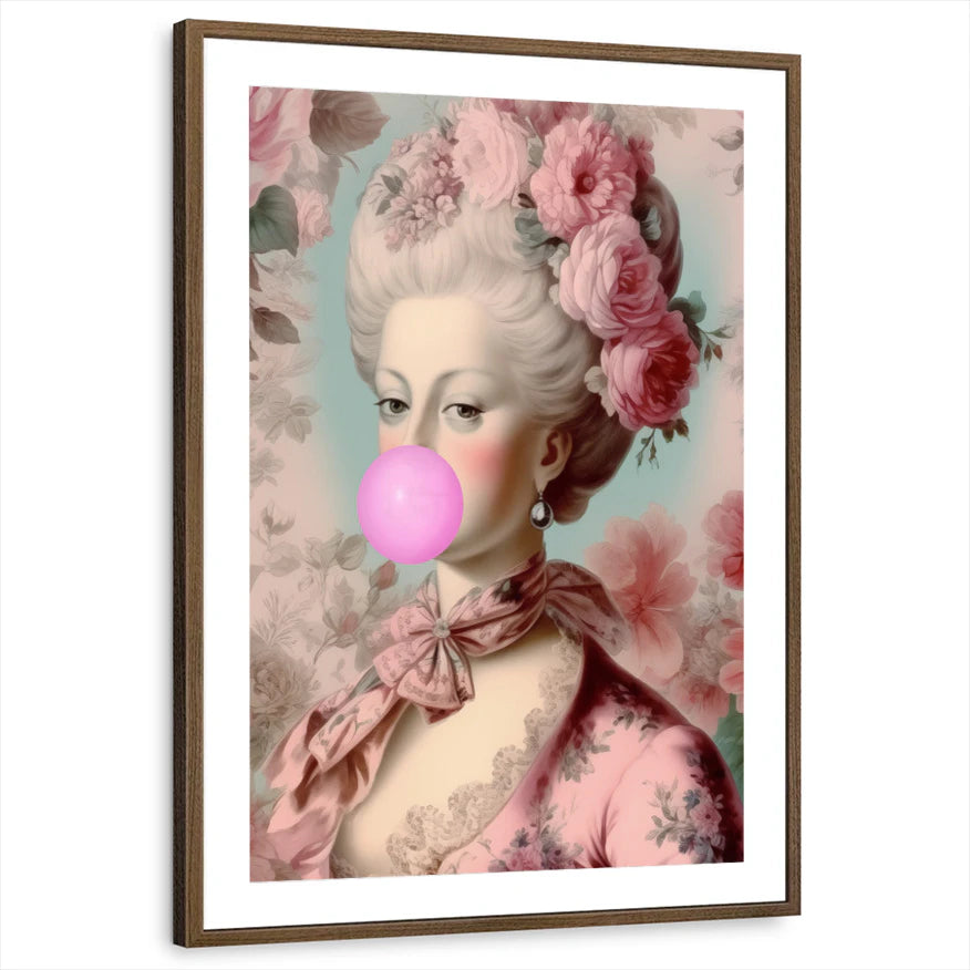 framed-print-brown-walnut-matted