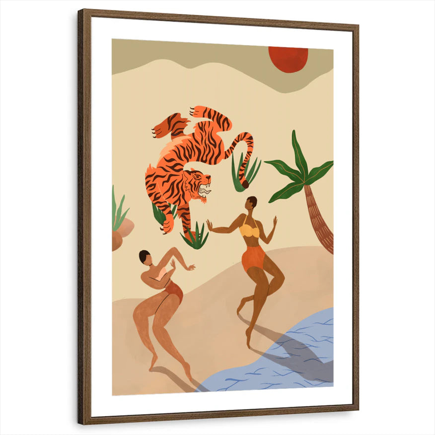 framed-print-brown-walnut-matted