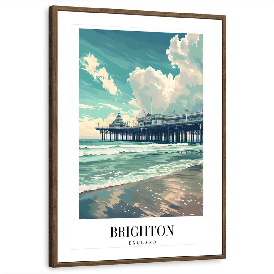 framed-print-brown-walnut-matted