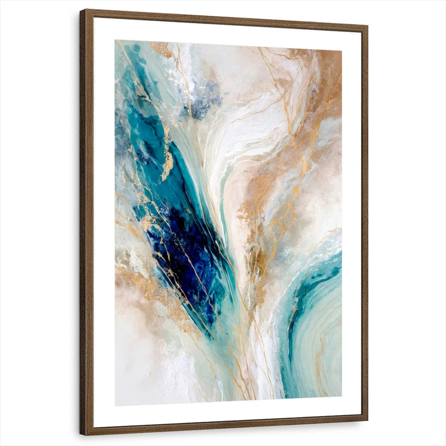 framed-print-brown-walnut-matted