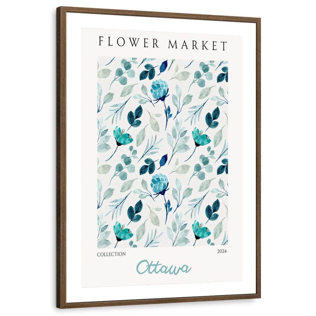 framed-print-brown-walnut-matted