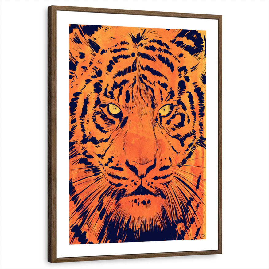 framed-print-brown-walnut-matted