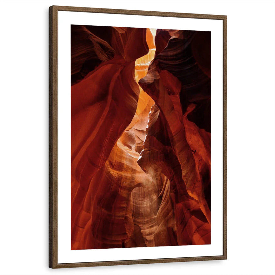 framed-print-brown-walnut-matted