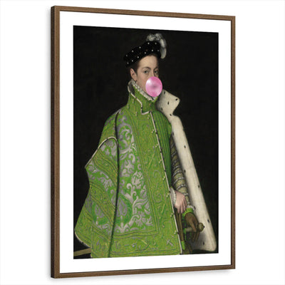 framed-print-brown-walnut-matted