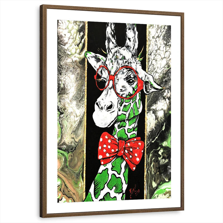framed-print-brown-walnut-matted
