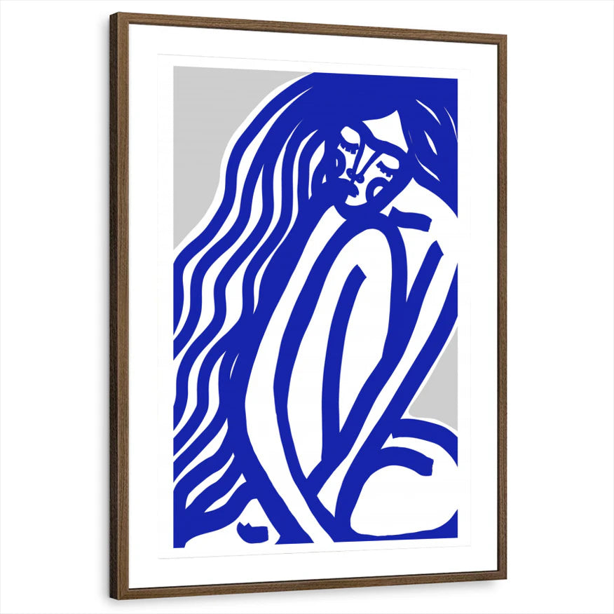 framed-print-brown-walnut-matted