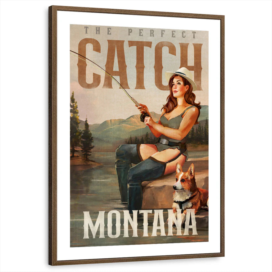 framed-print-brown-walnut-matted