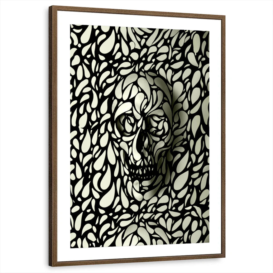 framed-print-brown-walnut-matted