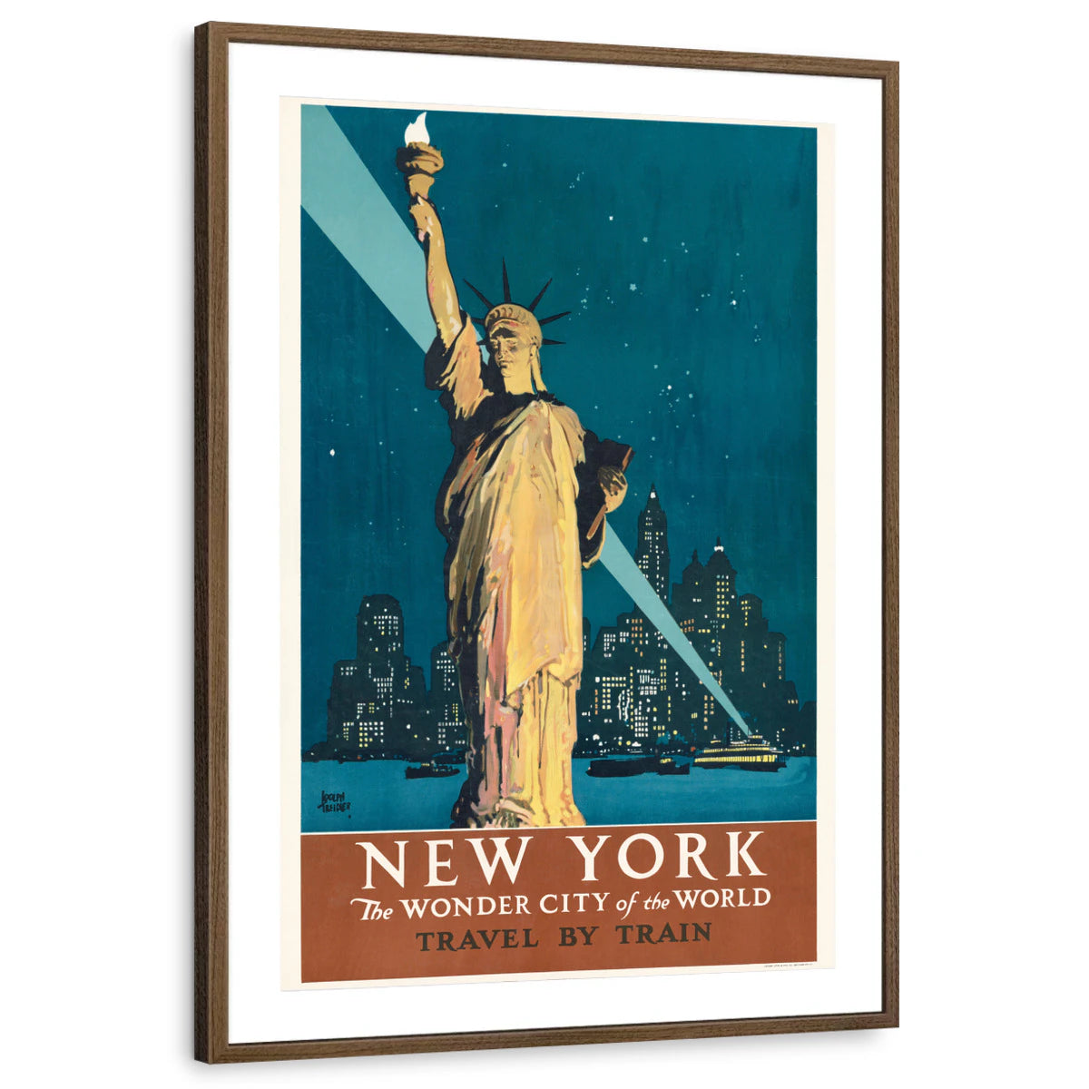 framed-print-brown-walnut-matted
