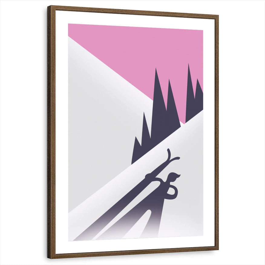 framed-print-brown-walnut-matted