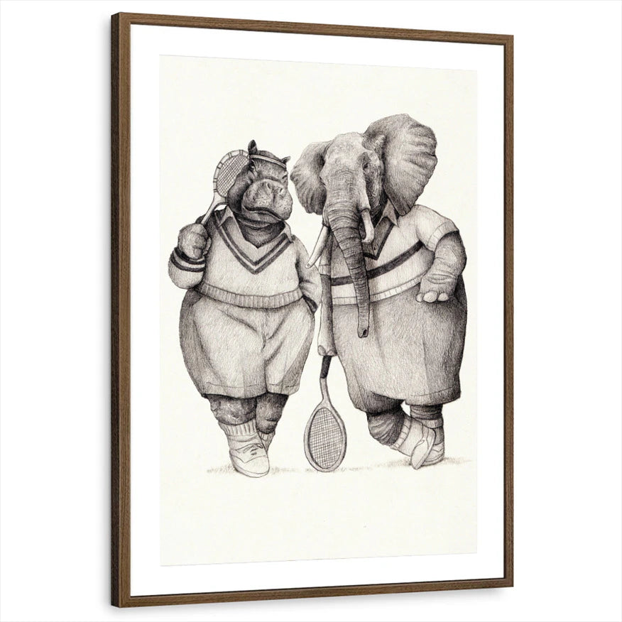 framed-print-brown-walnut-matted
