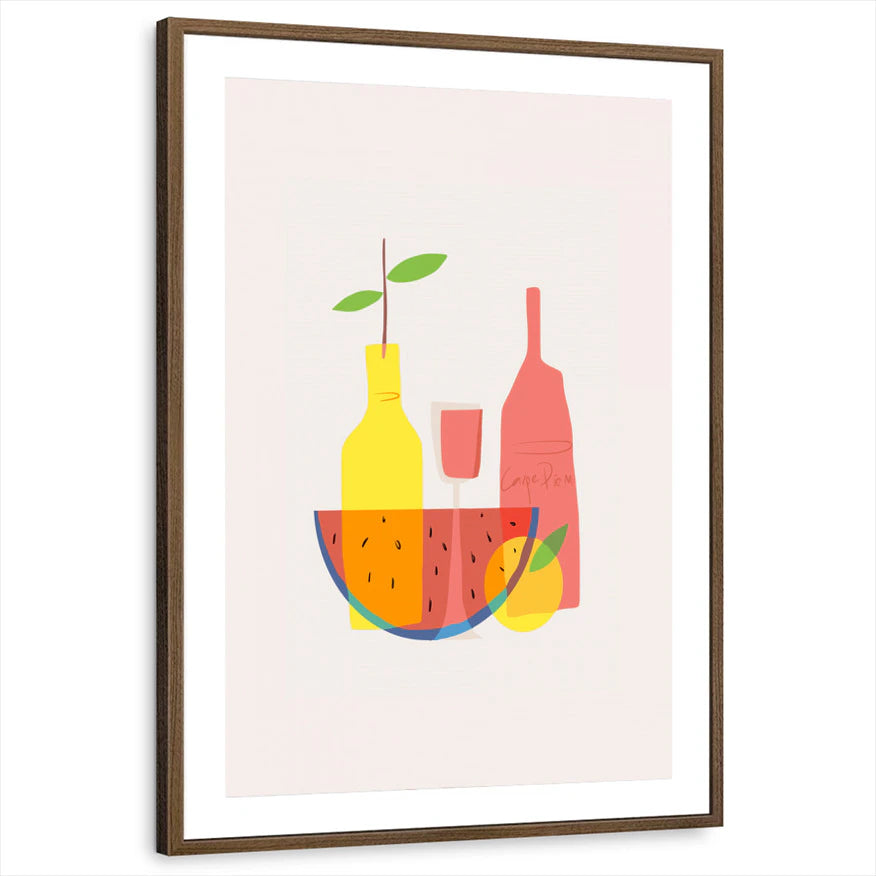 framed-print-brown-walnut-matted