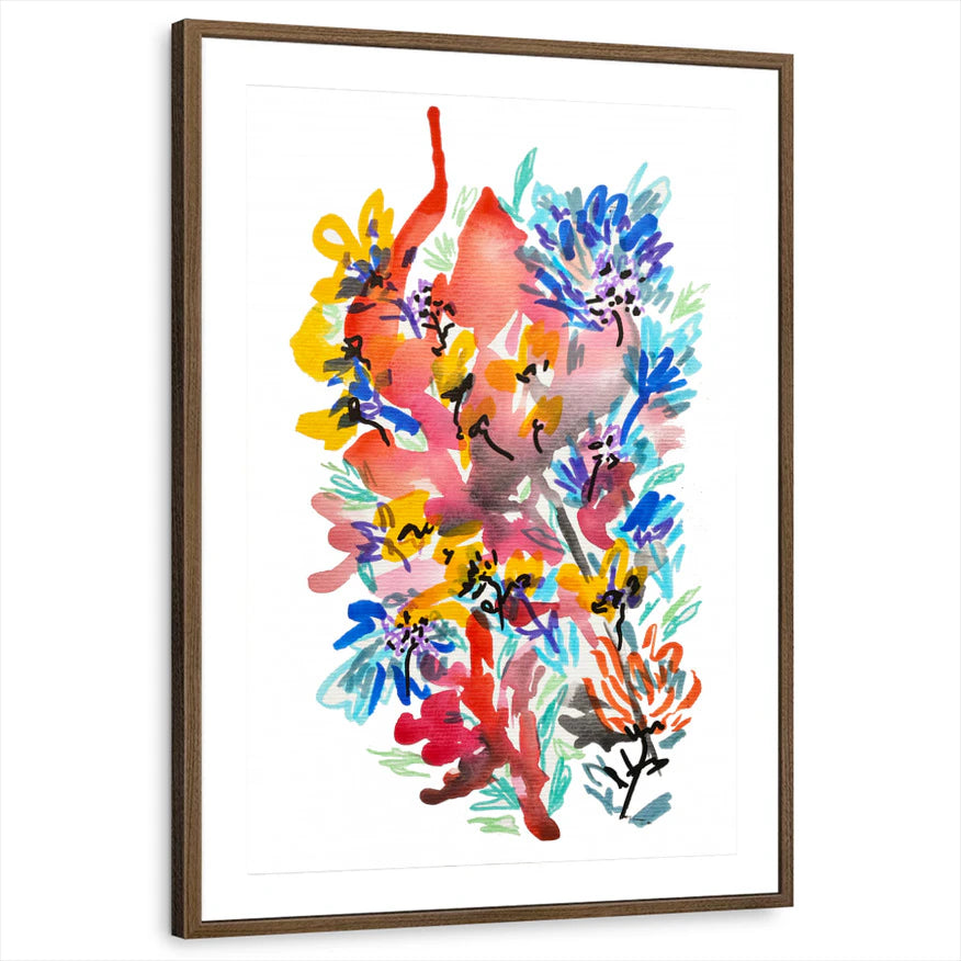 framed-print-brown-walnut-matted