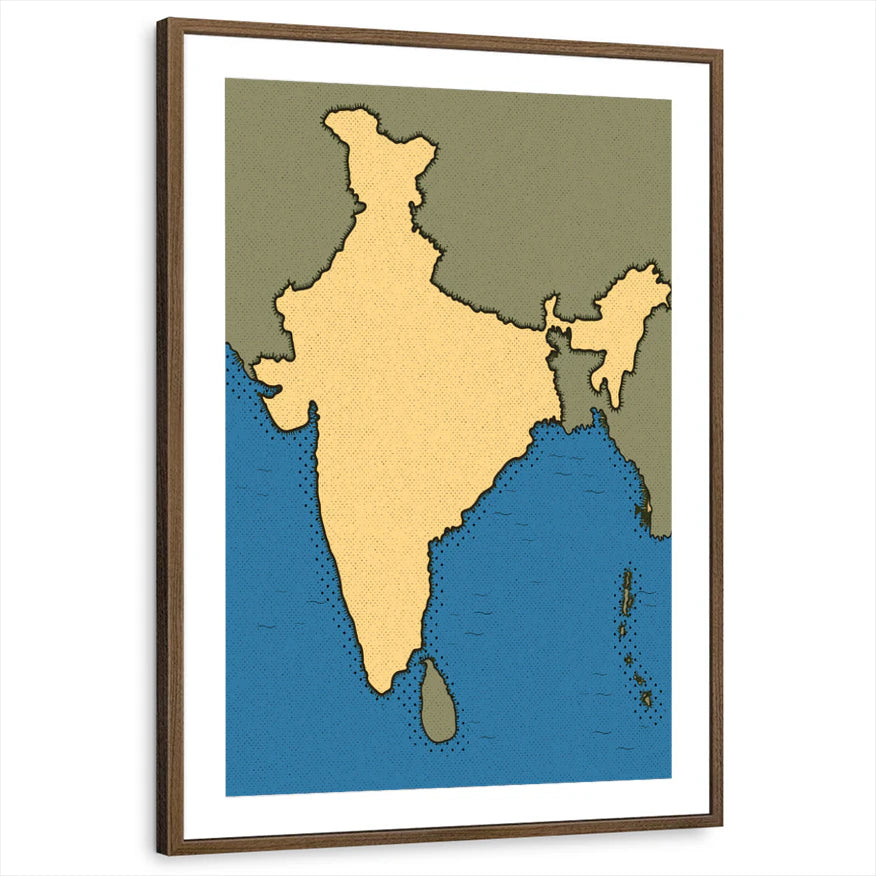 framed-print-brown-walnut-matted