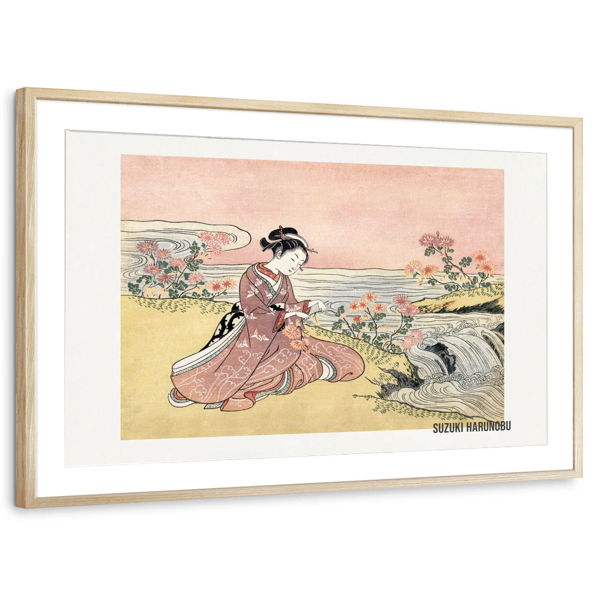 framed-print-natural-wood-matted