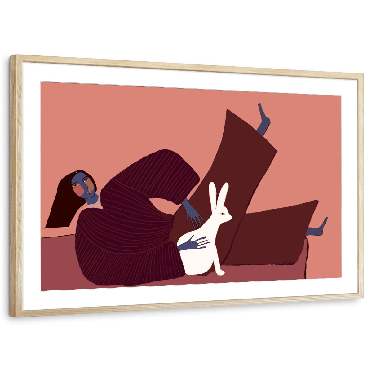 framed-print-natural-wood-matted