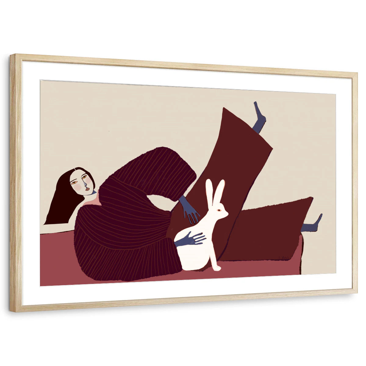 framed-print-natural-wood-matted