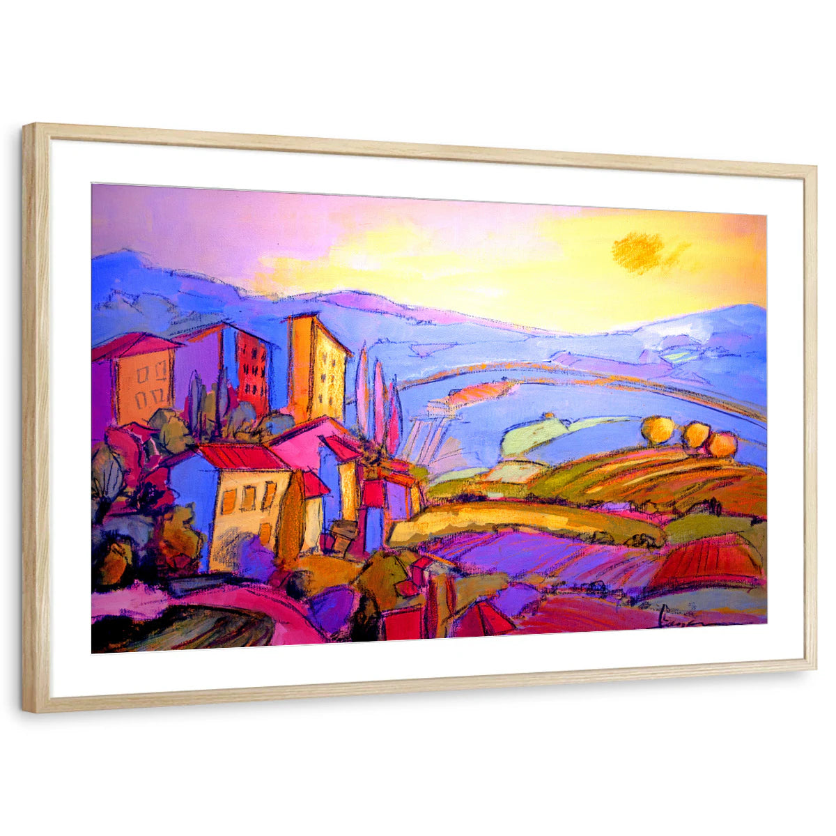 framed-print-natural-wood-matted