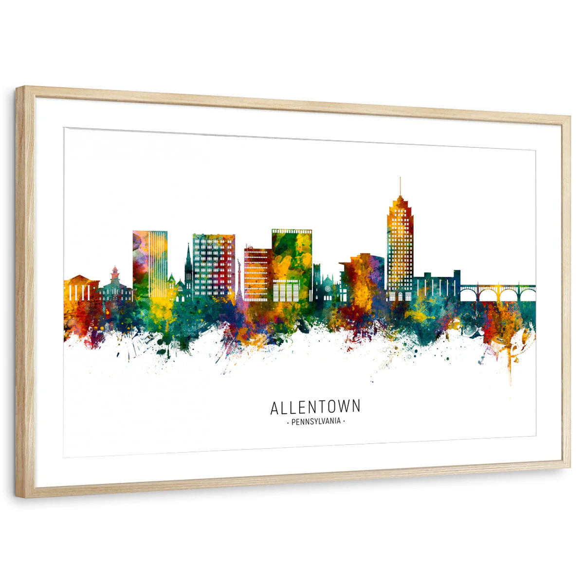 framed-print-natural-wood-matted