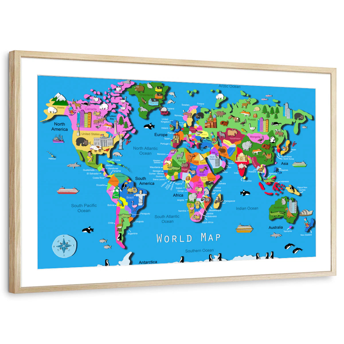 framed-print-natural-wood-matted