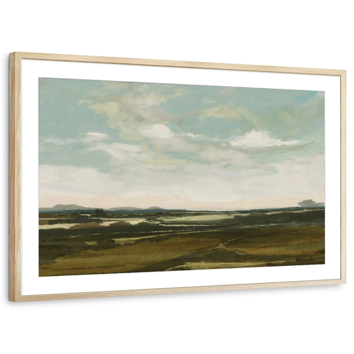 framed-print-natural-wood-matted