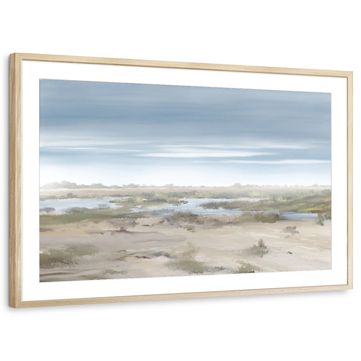 framed-print-natural-wood-matted