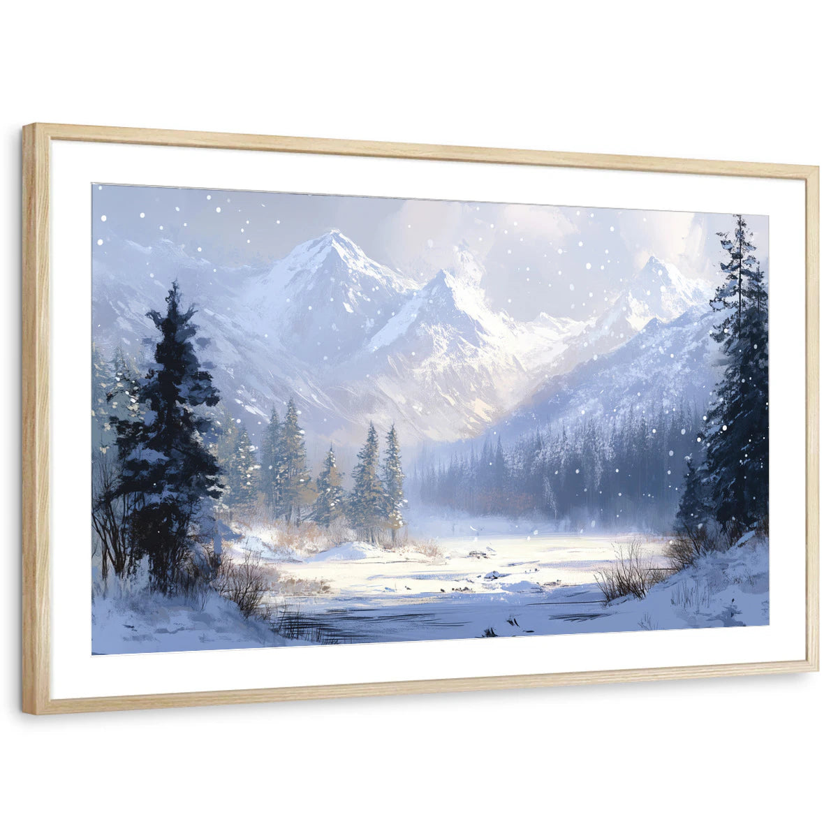 framed-print-natural-wood-matted