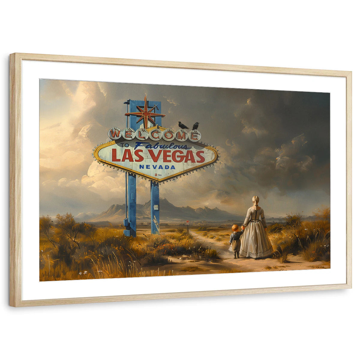 framed-print-natural-wood-matted
