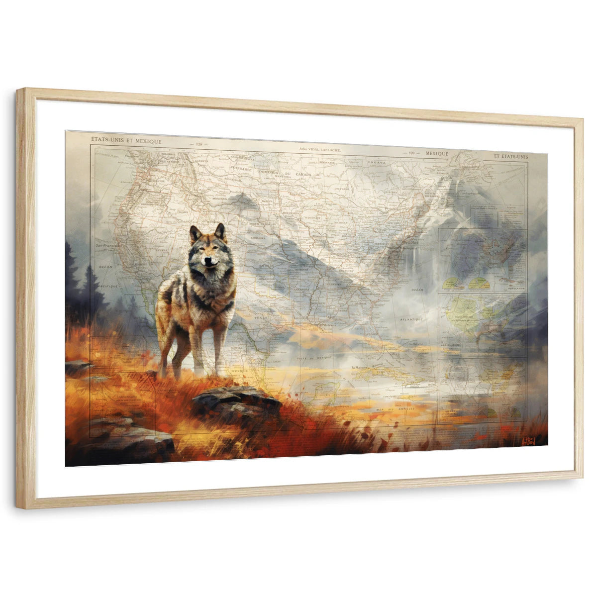 framed-print-natural-wood-matted