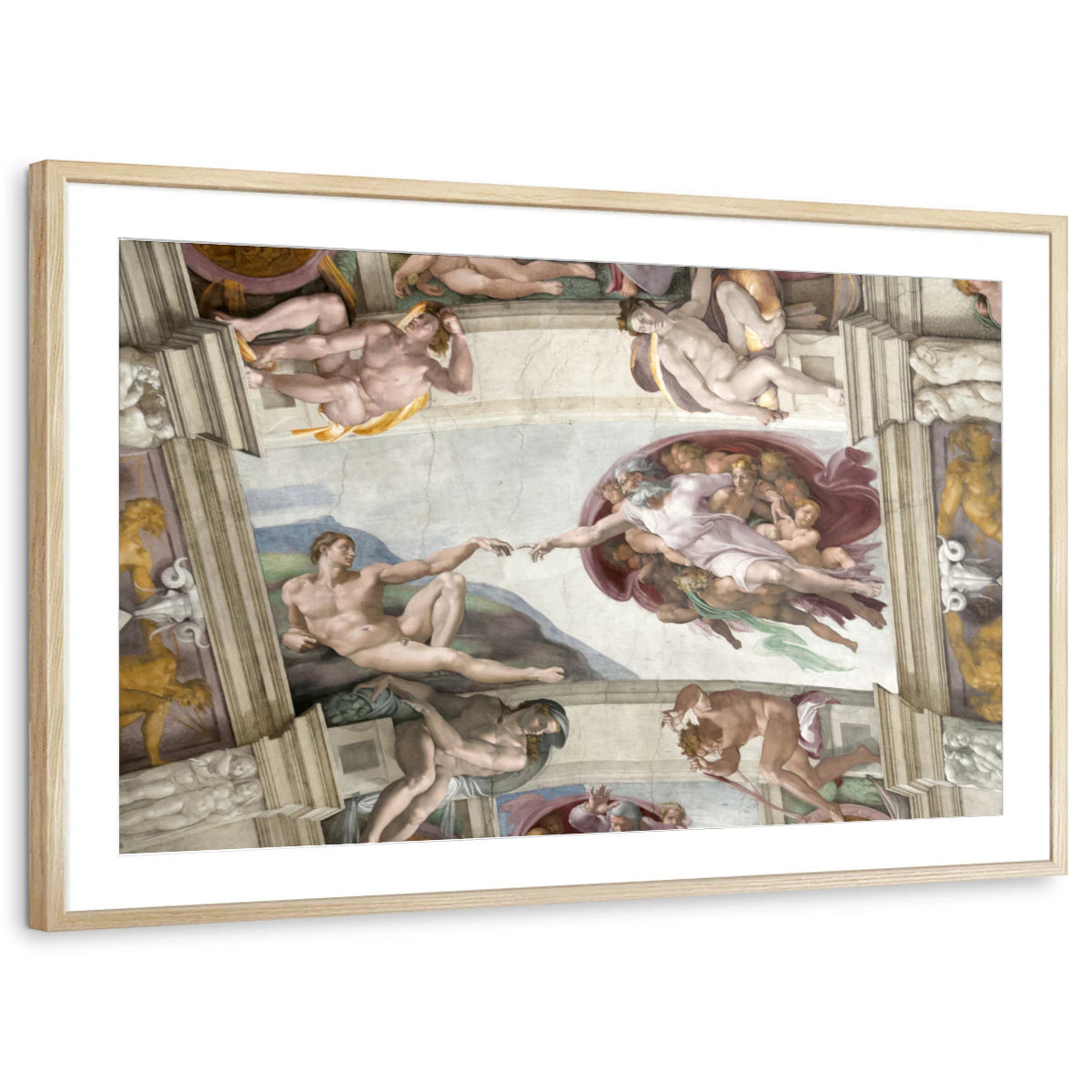 framed-print-natural-wood-matted