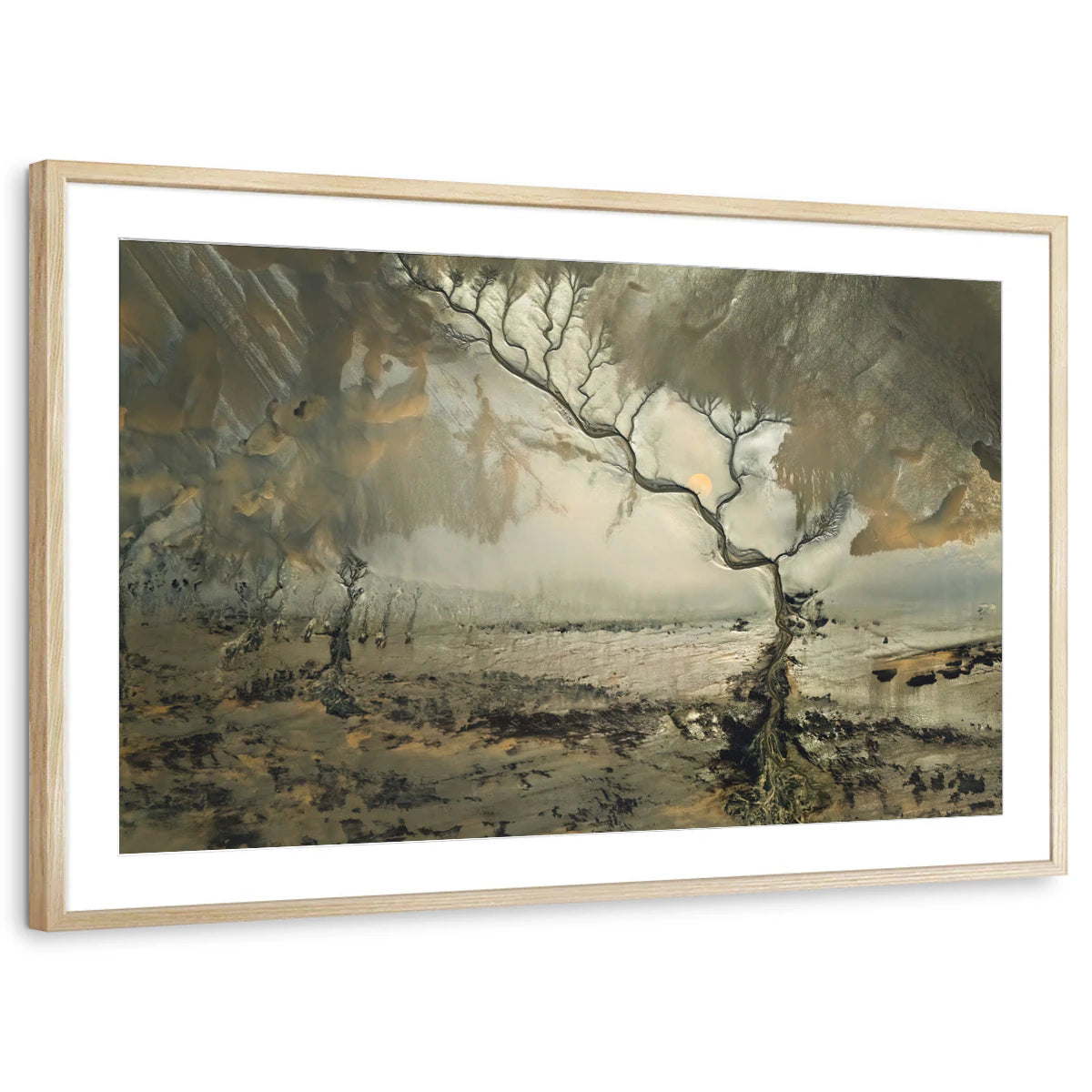 framed-print-natural-wood-matted