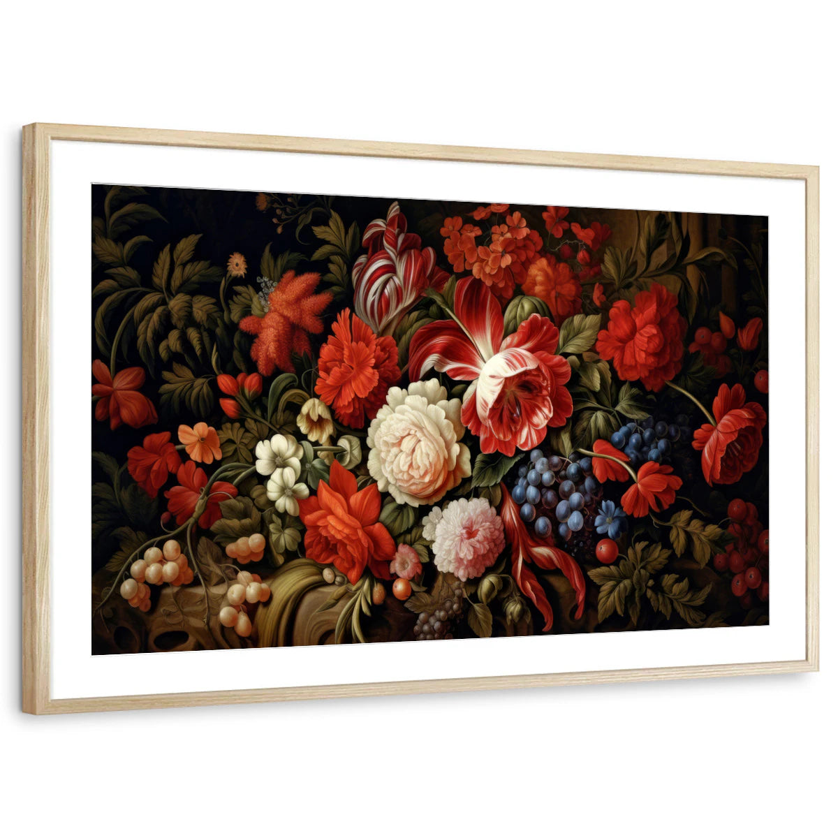 framed-print-natural-wood-matted
