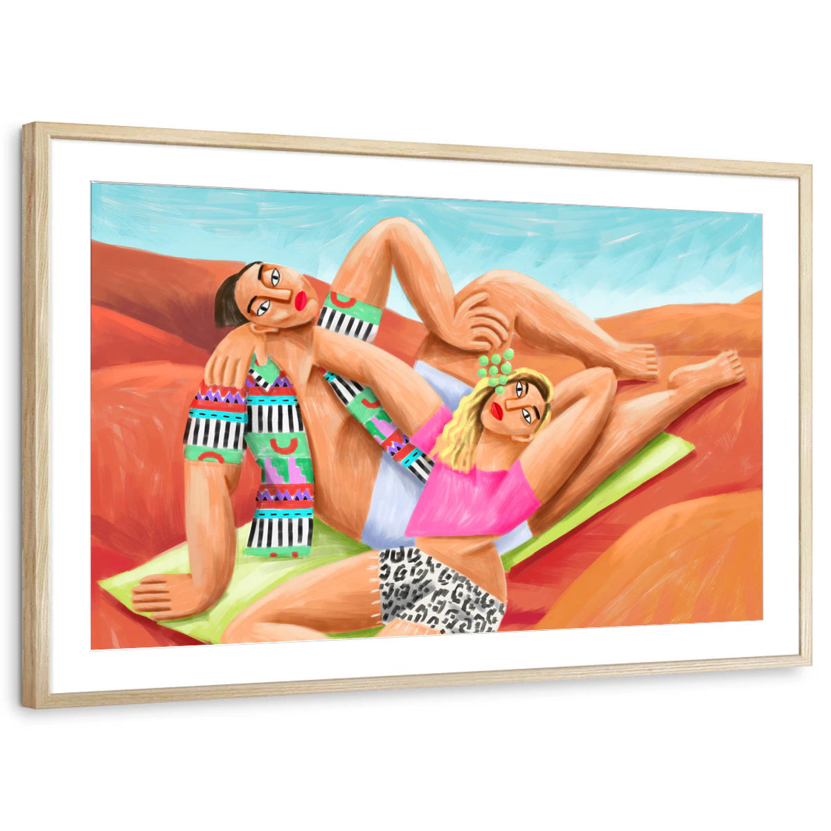 framed-print-natural-wood-matted